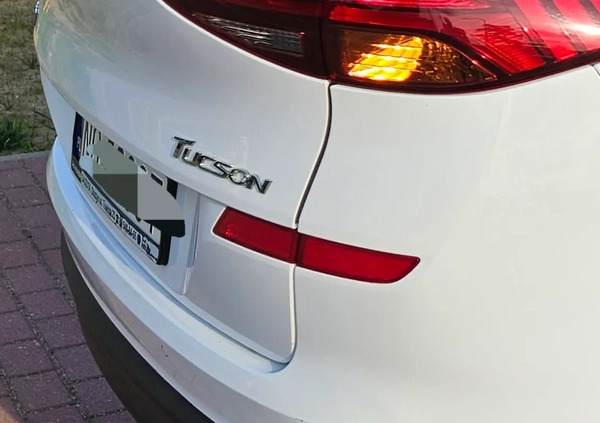 Hyundai Tucson cena 82000 przebieg: 130000, rok produkcji 2018 z Darłowo małe 56